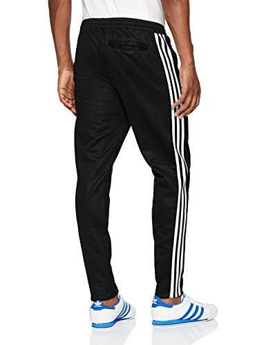 adidas Beckenbauer TP Pantalones de Deporte, Hombre, Negro, L