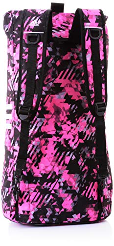 adidas - Bolsa de Kickboxing 2 en 1 para Mujer, Talla M, Color Rosa y Plateado