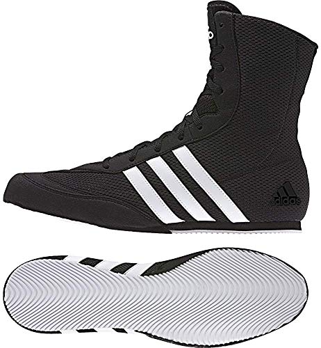 adidas Box Hog.2, Zapatillas de Deporte para Hombre, Negro (Core Black/FTWR White/Core Black Core Black/FTWR White/Core Black), 38 2/3 EU