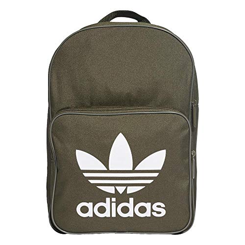 adidas BP CLAS Trefoil - Mochila Unisex Adultos, Verde (Carnoc) 24 x 36 x 45 cm