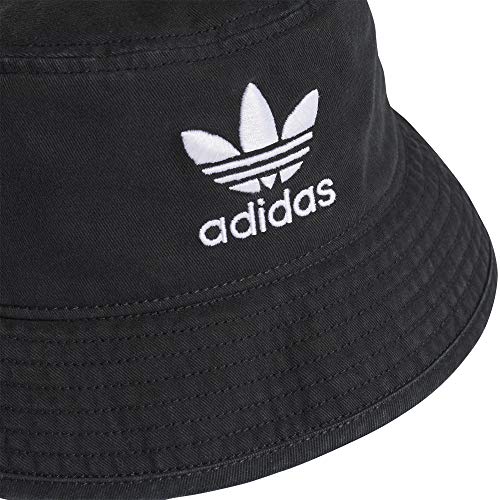 adidas Bucket AC Gorra, Unisex niños, Negro/Blanco, 12/16 años