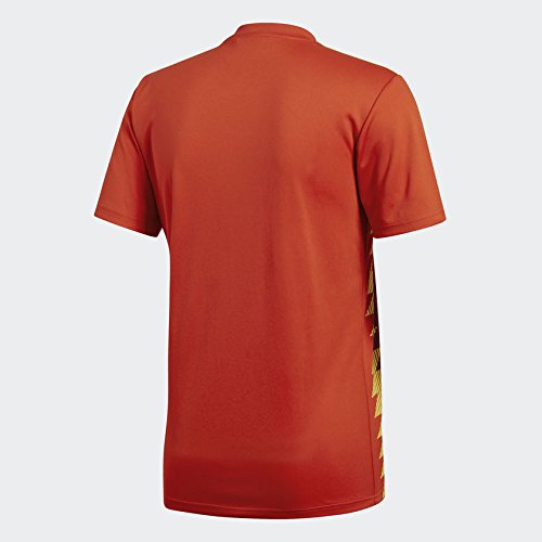 adidas Camiseta de la Selección Española de Fútbol para el Mundial 2018, Oficial, Hombre, 1ª Equipación, Talla L