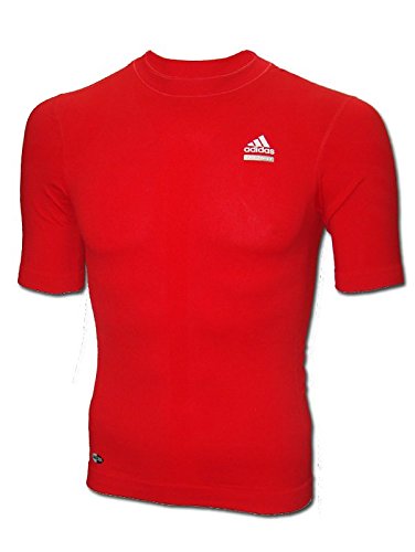 adidas - Camiseta Techfit M/C RO Hombre Color: Rojo Talla: XL