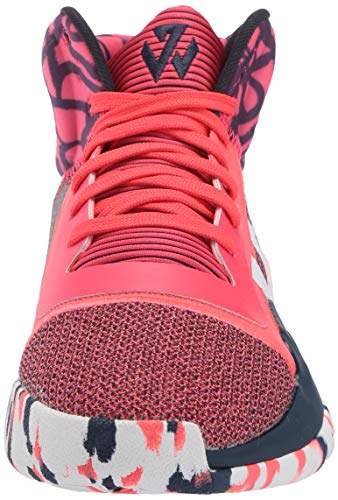 adidas - Carpa para hombre, talla baja, color rojo y blanco, azul marino, 13 M US