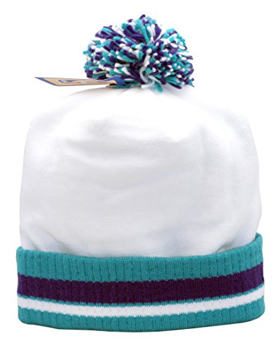 Adidas Charlotte Hornets - Gorro de punto con pompón