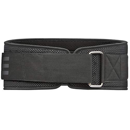 adidas Cinturón de Levantamiento de Pesas Performance, Unisex-Adult, Negro, L (36.5-41.5" Cintura)