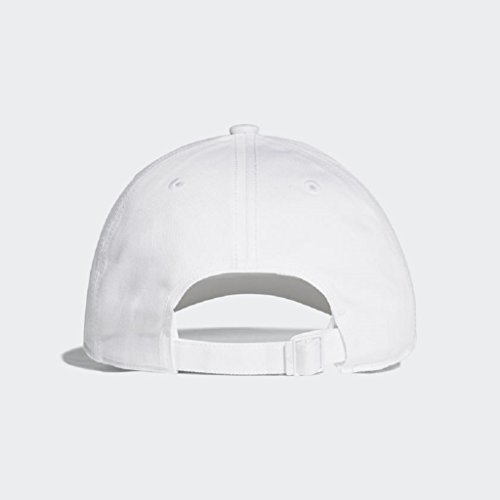 adidas color blanco Junior niños ajustable Iconic 3 rayas bordado Gorra de béisbol se adapta Edad seis a doce años