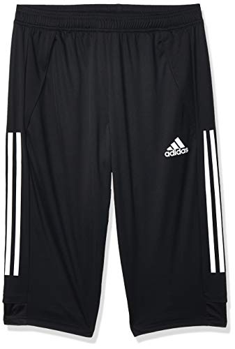 adidas CON20 3/4 PNT Sport Trousers, Hombre, Black/White, M