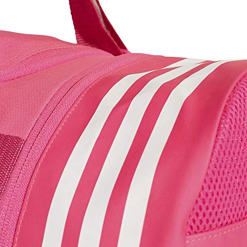 adidas Convertible 3-Streifen Bolsa de Deporte, Hombre, Rossho/Blanco, 45 cm