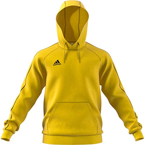 adidas Core 18 Hoody Sudadera con Capucha, Hombre, Yellow/Black, M