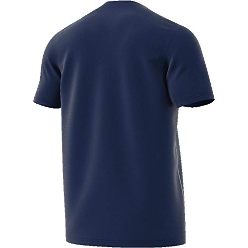 adidas Core 18 T Camiseta, Hombre, Azul (Dark Blue/White), L