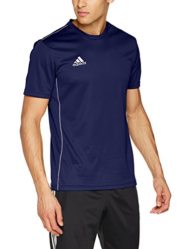 adidas Core 18 T Camiseta, Hombre, Azul (Dark Blue/White), L