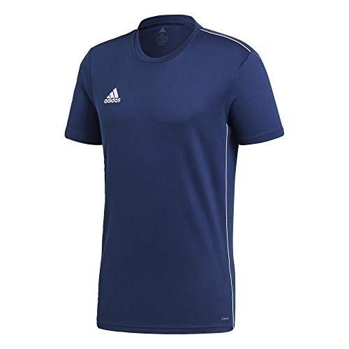 adidas Core 18 T Camiseta, Hombre, Azul (Dark Blue/White), L