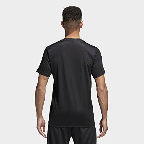 adidas Core 18 T Camiseta, Hombre, Negro (Bllack/White), L