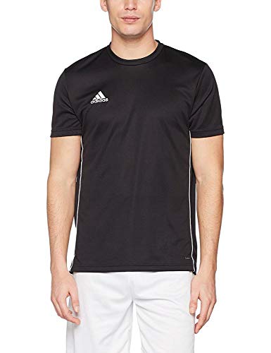 adidas Core 18 T Camiseta, Hombre, Negro (Bllack/White), XL