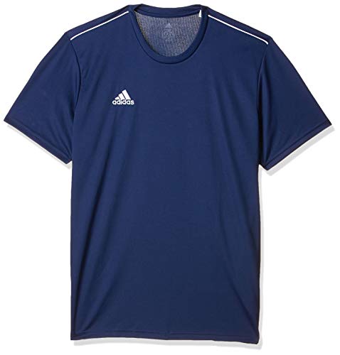 Adidas Core 18 Training Jsy, Camiseta Hombre Azul (Dark Blue/White), M