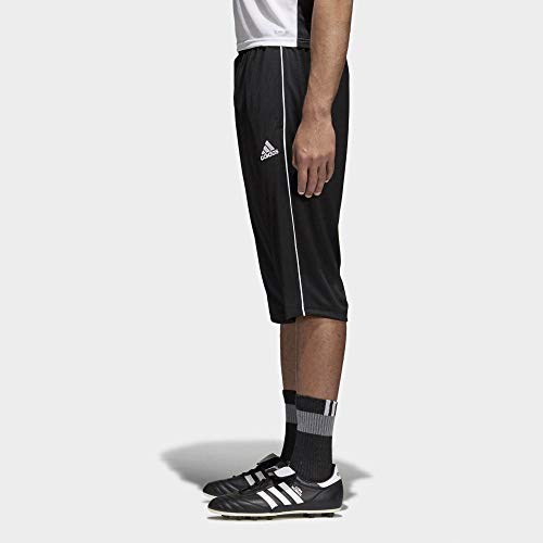 Adidas CORE18 3/4 PNT Sport trousers, Hombre, Black/ White, M