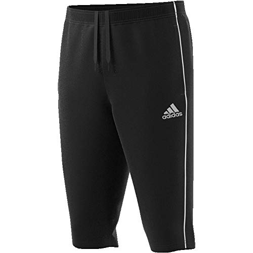 Adidas CORE18 3/4 PNT Sport trousers, Hombre, Black/ White, M