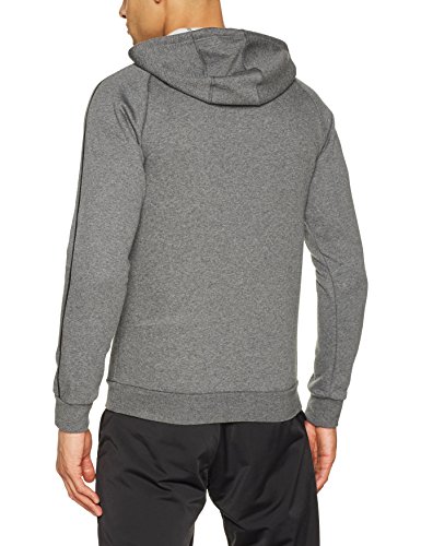 Adidas CORE18 Hoody Sudadera con Capucha, Hombre, Gris (Gris/Negro), L