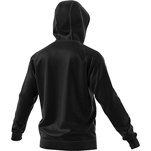 adidas CORE18 Hoody Sudadera con Capucha, Hombre, Negro (Negro/Blanco), M