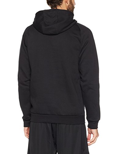 adidas CORE18 Hoody Sudadera con Capucha, Hombre, Negro (Negro/Blanco), M