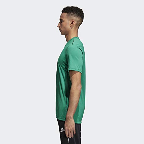 adidas CORE18 JSY T-Shirt, Hombre, Bold Green/Black, M