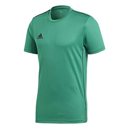 adidas CORE18 JSY T-Shirt, Hombre, Bold Green/Black, M