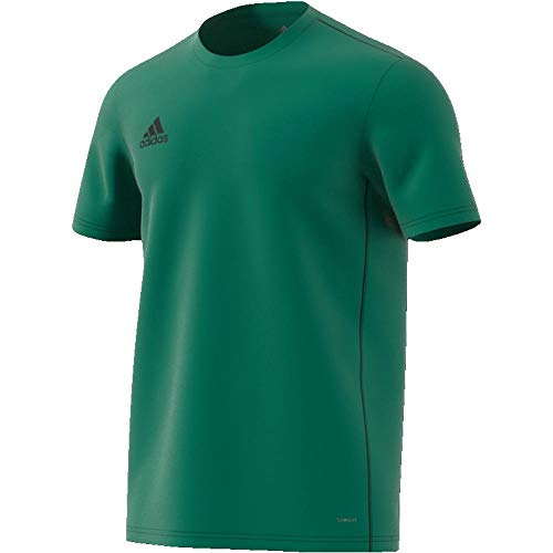 adidas CORE18 JSY T-Shirt, Hombre, Bold Green/Black, M