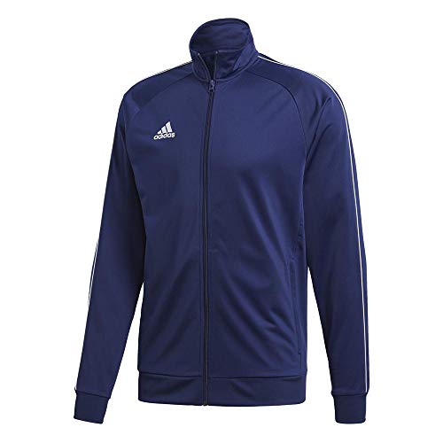 adidas Core18 PES Jkt Chaqueta, Hombre, Azul (Dark Blue/White), L