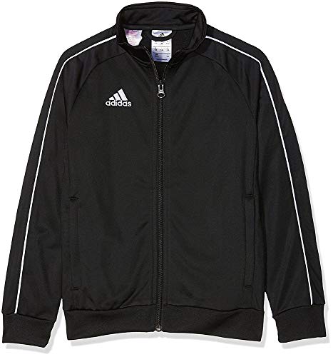 adidas CORE18 PES JKTY Sudadera con Cremallera, Unisex Niños, Negro (Black/White), 164