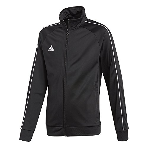 adidas CORE18 PES JKTY Sudadera con Cremallera, Unisex Niños, Negro (Black/White), 176