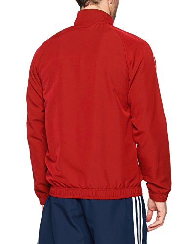 Adidas CORE18 PRE JKT Chaqueta de Deporte, Hombre, Rojo (Rojo/Blanco), XL