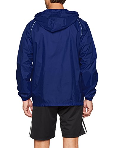 adidas CORE18 RN JKT Chaqueta Deportiva, Hombre, Azul (Dark Blue/White), L