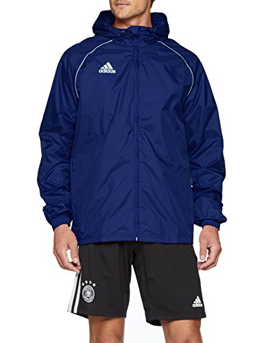 adidas CORE18 RN JKT Chaqueta Deportiva, Hombre, Azul (Dark Blue/White), S