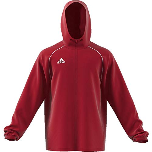 adidas CORE18 RN JKT Chaqueta Deportiva, Hombre, Rojo (Power Red/White), XL