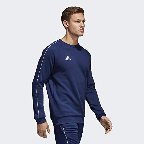 adidas CORE18 SW Top Sudadera, Hombre, Azul (Azul/Blanco), M