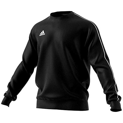 adidas CORE18 SW Top Sudadera, Hombre, Negro (Negro/Blanco), S