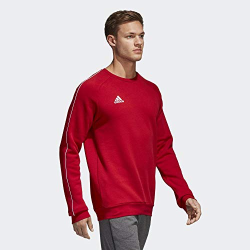 adidas CORE18 SW Top Sudadera, Hombre, Rojo (Rojo/Blanco), L