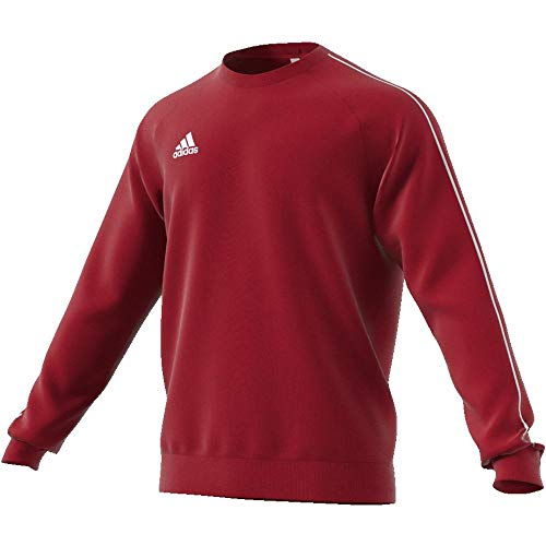 adidas CORE18 SW Top Sudadera, Hombre, Rojo (Rojo/Blanco), L