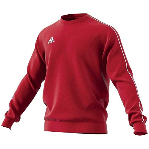 adidas CORE18 SW Top Sudadera, Hombre, Rojo (Rojo/Blanco), L