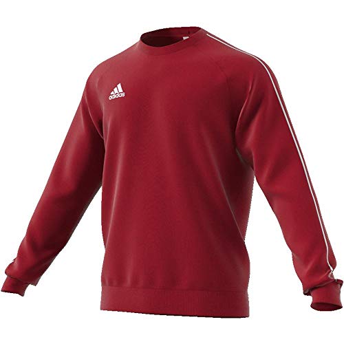 Adidas CORE18 SW Top Sudadera, Hombre, Rojo (Rojo/Blanco), XL