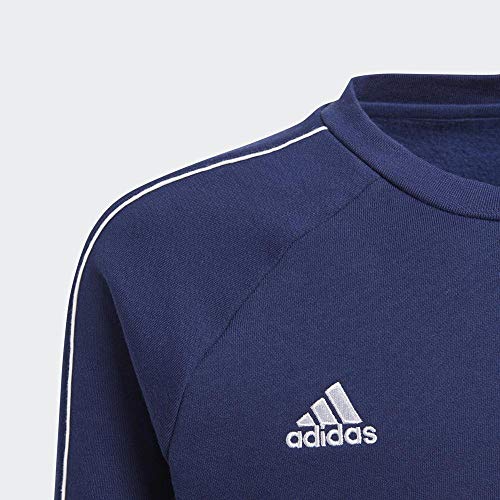 Adidas CORE18 SW Top Y Sudadera, Unisex Niños, Azul (Azul/Blanco), 5-6Y