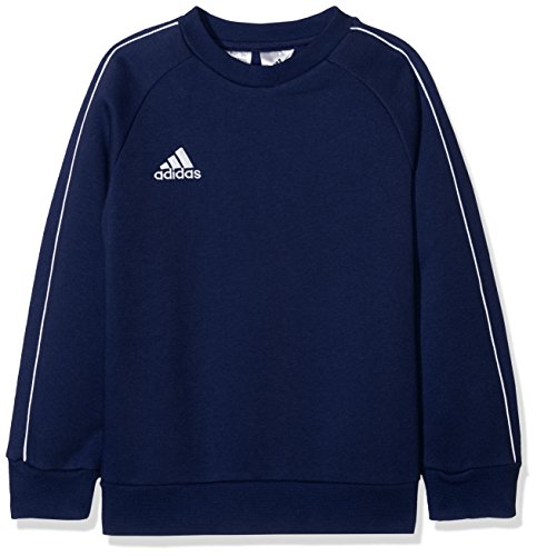 Adidas CORE18 SW Top Y Sudadera, Unisex Niños, Azul (Azul/Blanco), 5-6Y