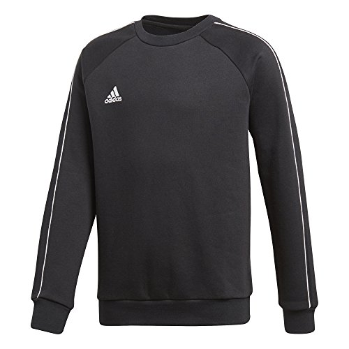 Adidas CORE18 SW Top Y Sudadera, Unisex Niños, Negro/Blanco, 910Y