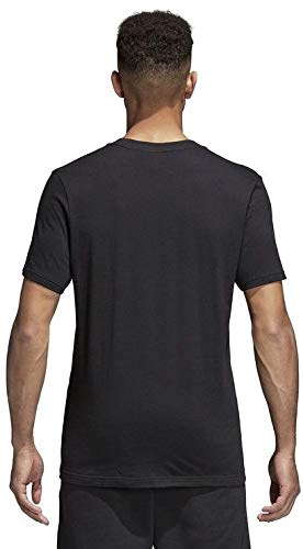 adidas CORE18 tee T-Shirt, Hombre, Black/White, 3XL