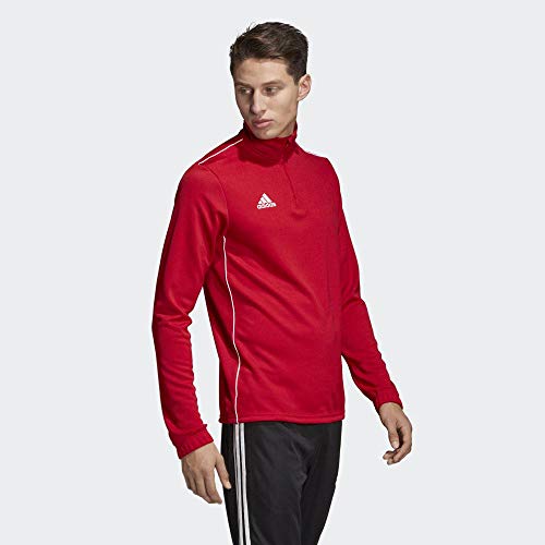 adidas CORE18 TR Top Camiseta de Entrenamiento, Hombre, Rojo (Rojo/Blanco), M