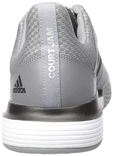 adidas Courtjam Bounce - Pantalón Deportivo para Hombre, Color Blanco, Color Gris, Talla 49 1/3 EU