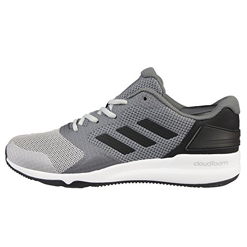 Adidas Crazytrain 2 Cloudfoam M, Zapatillas para Correr para Hombre, Gris (Grey Two/Core Black/Grey Four), 41 1/3 EU