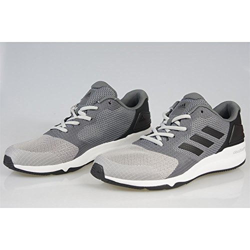 Adidas Crazytrain 2 Cloudfoam M, Zapatillas para Correr para Hombre, Gris (Grey Two/Core Black/Grey Four), 41 1/3 EU