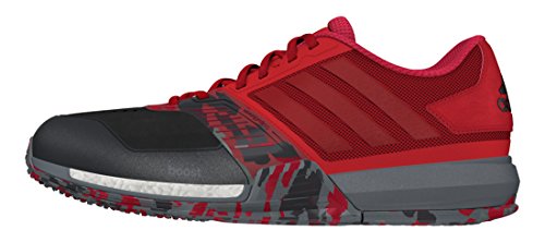 adidas Crazytrain Boost, Zapatillas de Deporte para Hombre, Rojo (Rojray/Rojpot/Negbas), 40 EU